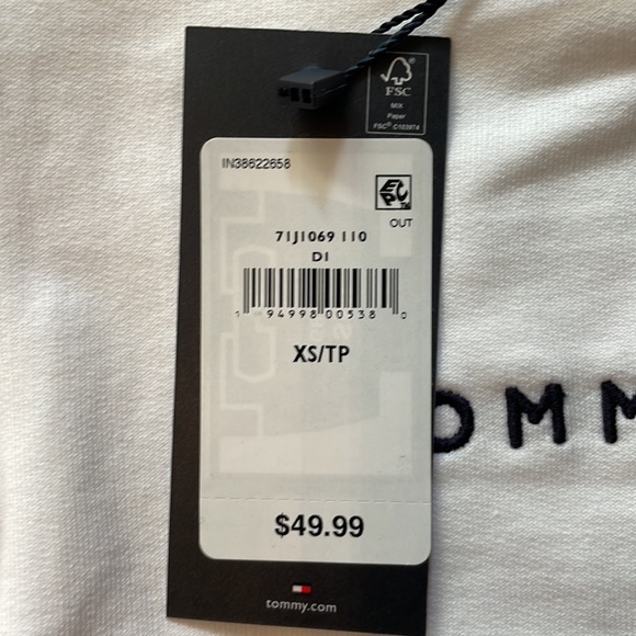 Brand New Girls XS Tommy Hilfiger Sweatshirt - Picture 4 of 4